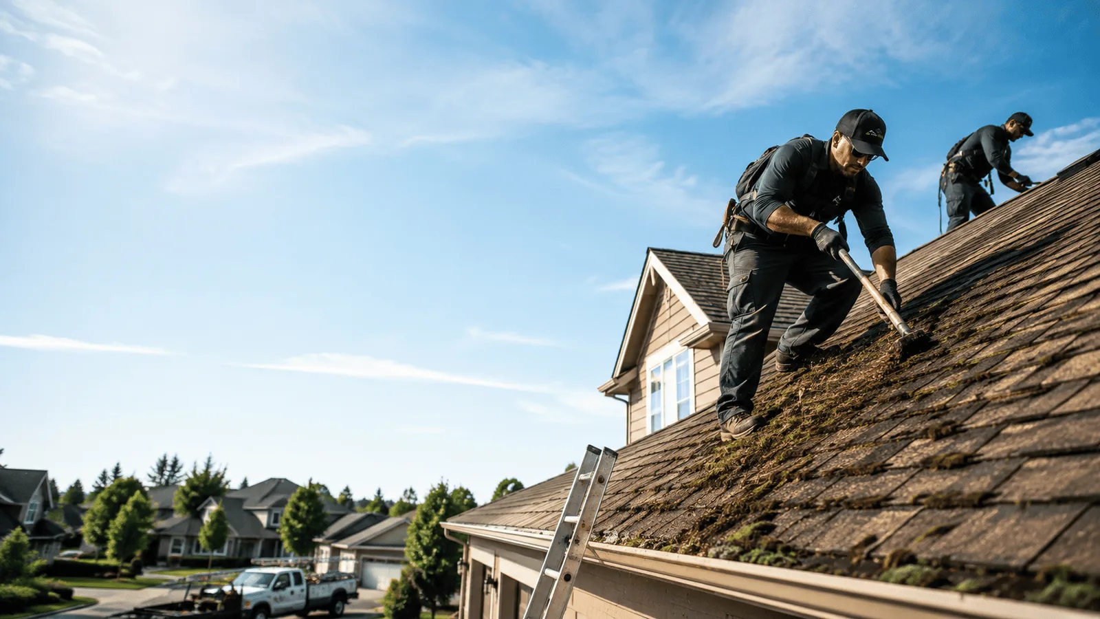 Roof Moss Removal in Red Bluff, CA near me